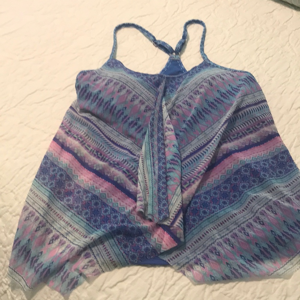 Beach House tankini bathing suit top